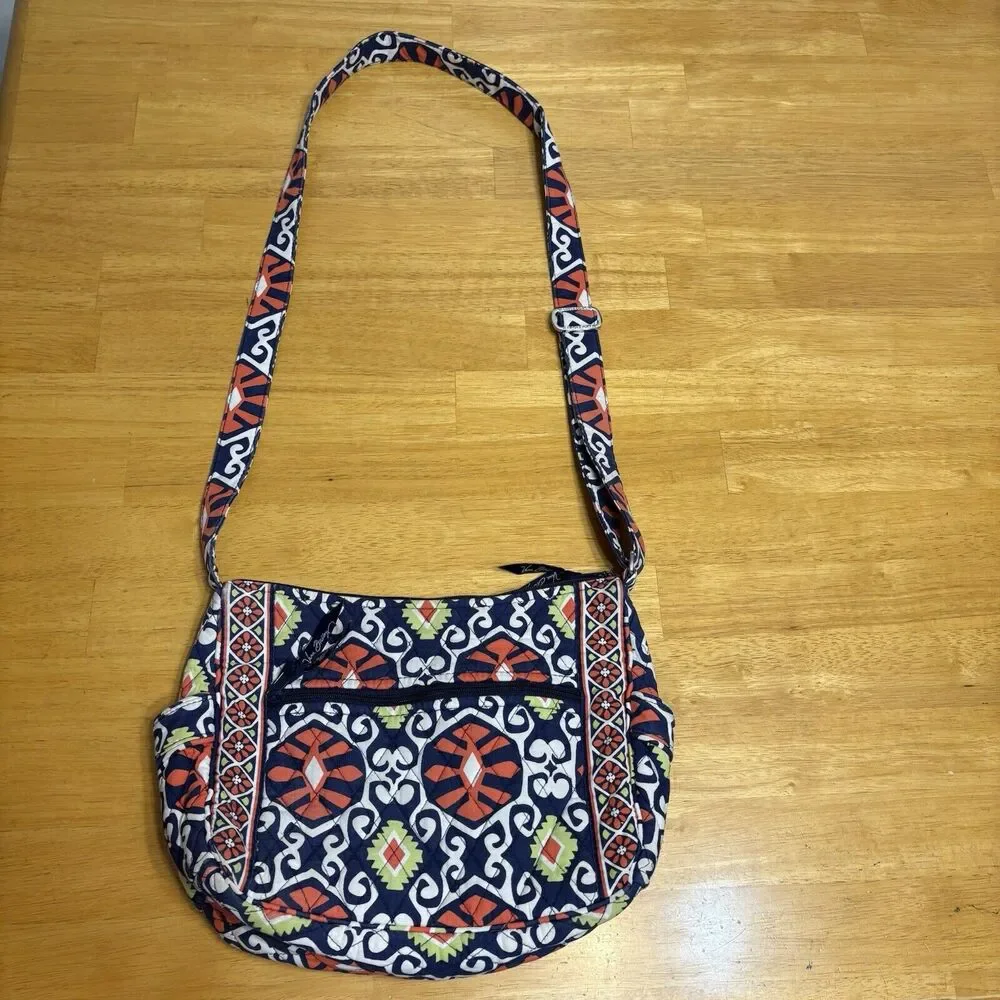 Vera Bradley Purse Bag Tote Crossbody‎ Hipster Sun Valley G1